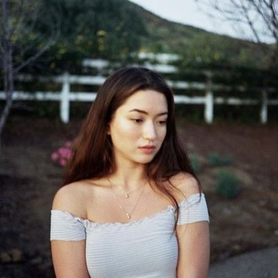 Gorgeous Reina Hardesty is posing for a photo shoot